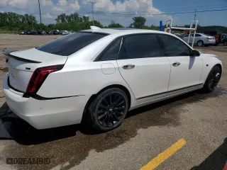 2018 Cadillac CT6 Luxury AWD with VIN 1G6KD5RSXJU150841, listed as a Copart auction lot 62670224 with 108,336 mi miles and Clean Title. Bid and sale history available at carsss.com. Image 3.