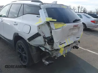 2019 GMC Terrain SLT with VIN 3GKALVEX2KL215372, listed as a IAAI auction lot 40872800 with 54,244 mi miles. Bid and sale history available at carsss.com. Image 6.