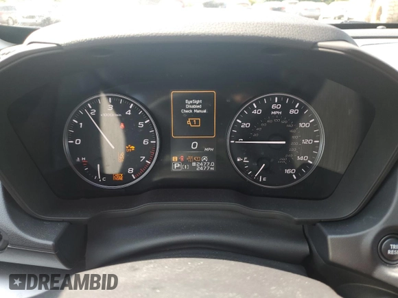 2024 Subaru Impreza Sport with VIN JF1GUAFC0R8342577, listed as a Copart auction lot 69058604 with 2,477 mi miles and Salvage Title. Bid and sale history available at carsss.com. Image 9.