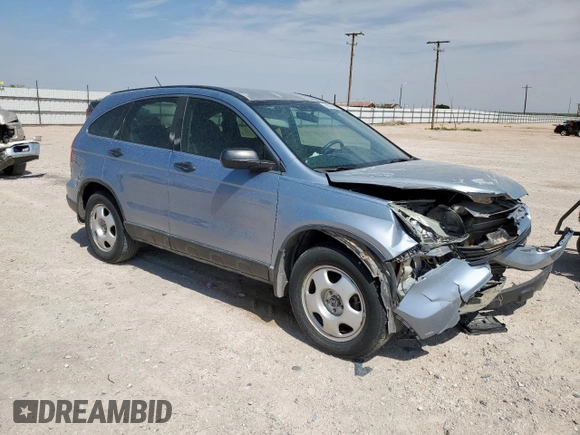 2008 Honda CR-V LX with VIN 3CZRE38378G704982, listed as a Copart auction lot 58382605 with 98,978 mi miles and Salvage title. Bid and sale history available at DreamBid. Image 4.