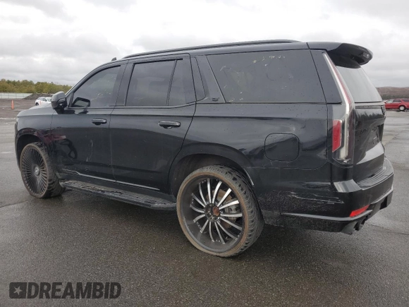 2021 Cadillac Escalade Premium Luxury z VIN 1GYS4BKL9MR437832, wystawiony jako Copart lot #72862564 z przebiegiem 54 082 mil mil oraz Czysty tytuł • Clean title. Historia ofert i sprzedaży dostępna na DreamBid. Obrazek 2.