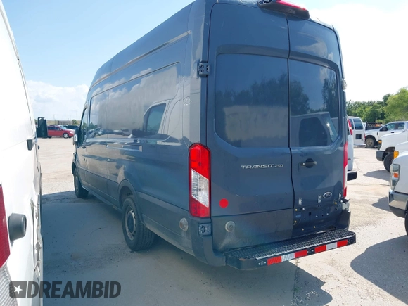 2019 Ford Transit with VIN 1FTYR3XMXKKB33505, listed as a IAAI auction lot 42569023 with 102,154 mi miles and . Bid and sale history available at DreamBid. Image 3.