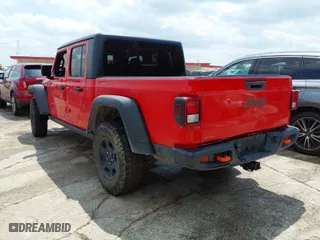 2021 Jeep Gladiator Mojave with VIN 1C6JJTEG6ML533927, listed as a IAAI auction lot 42056253 with 92,317 mi miles. Bid and sale history available at carsss.com. Image 3.