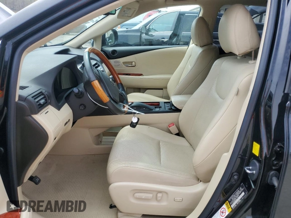 2011 Lexus RX 350 with VIN 2T2ZK1BA0BC042038, listed as a Copart auction lot 52533455 with 100,728 mi miles and Salvage Title. Bid and sale history available at DreamBid. Image 7.