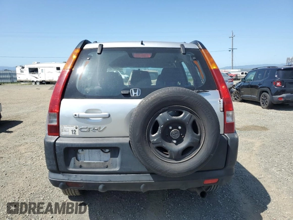 2002 Honda CR-V LX with VIN JHLRD68412C025791, listed as a Copart auction lot 52628115 with 240,923 mi miles and Clean Title. Bid and sale history available at carsss.com. Image 6.