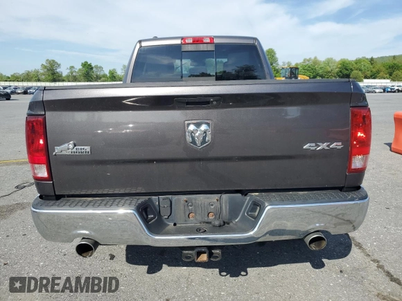2014 Ram 1500 Big Horn с VIN 1C6RR7GT6ES260041, выставлен на аукционе Copart как лот 56039655 с пробегом 56 317 миль миль и Списание • Salvage title. История ставок и продаж доступна на DreamBid. Изображение 6.
