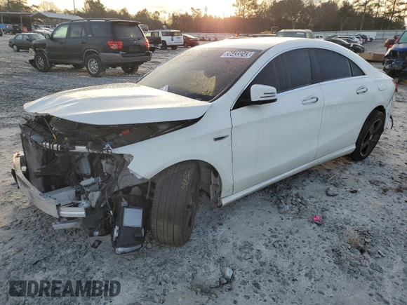2016 Mercedes-Benz CLA with VIN WDDSJ4EB1GN374742, listed as a Copart auction lot 36433243 with 80,167 mi miles. Bid and sale history available at carsss.com. Image 1.