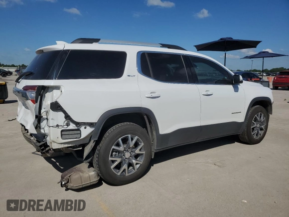 2023 GMC Acadia SLT with VIN 1GKKNML48PZ238074, listed as a Copart auction lot 55820355 with 48,550 mi miles and Clean title. Bid and sale history available at DreamBid. Image 3.