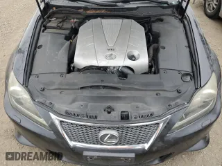 2011 Lexus IS 350 with VIN JTHBE5C22B5025247, listed as a Copart auction lot 43453355 with 228,348 mi miles and Salvage Title. Bid and sale history available at carsss.com. Image 11.