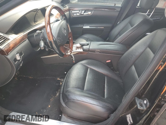 2012 Mercedes-Benz S 550 with VIN WDDNG9EB3CA434711, listed as a Copart auction lot 59297855 with 140,561 mi miles and Clean title. Bid and sale history available at DreamBid. Image 7.