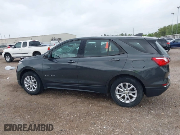 2018 Chevrolet Equinox LS with VIN 3GNAXHEV0JS506562, listed as a IAAI auction lot 41925572 with 97,031 mi miles and . Bid and sale history available at DreamBid. Image 14.