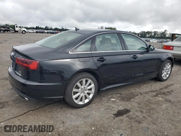 2016 Audi A6 Premium with VIN WAUFFAFC4GN056873, listed as a Copart auction lot 64122565 with 42,581 mi miles and Salvage title. Bid and sale history available at DreamBid. Image 3.