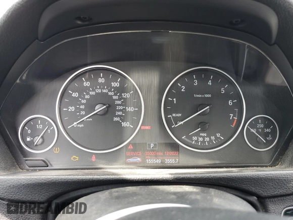 2013 BMW 3 Series 328i with VIN WBA3C1C52DF437337, listed as a Copart auction lot 51327585 with 155,549 mi miles and Clean Title. Bid and sale history available at carsss.com. Image 9.