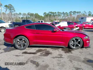 2018 Ford Mustang EcoBoost with VIN 1FA6P8TH7J5118689, listed as a IAAI auction lot 41635140 with 110,579 mi miles and . Bid and sale history available at carsss.com. Image 13.