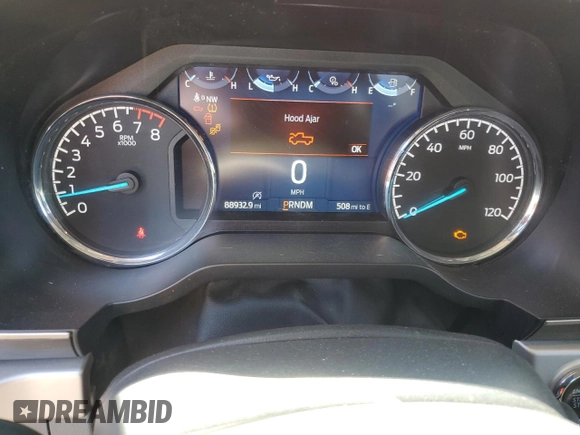 2021 Ford F-150 XL with VIN 1FTEW1C58MKD06889, listed as a Copart auction lot 50171705 with 88,932 mi miles and Salvage title. Bid and sale history available at DreamBid. Image 9.