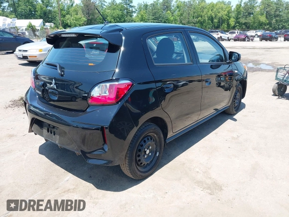 2024 Mitsubishi Mirage ES с VIN ML32AUHJ1RH036971, выставлен на аукционе IAAI как лот 42548137 с пробегом 3 743 миль миль и . История ставок и продаж доступна на DreamBid. Изображение 4.