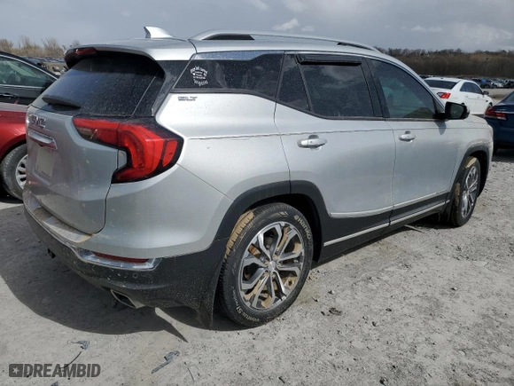 2019 GMC Terrain SLT with VIN 3GKALPEX0KL345355, listed as a Copart auction lot 49847285 with 0 mi miles and Salvage Title. Bid and sale history available at carsss.com. Image 3.