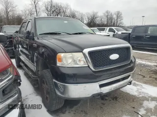 2007 Ford F-150 XLT with VIN 1FTRW14W67FB36392, listed as a Copart auction lot 43445435 with 187,237 mi miles and Clean title. Bid and sale history available at DreamBid. Image 4.