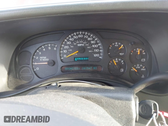 2005 Chevrolet Silverado 1500 Z71 with VIN 1GCEK19B75E124688, listed as a IAAI auction lot 41897171 with 101,547 mi miles and . Bid and sale history available at DreamBid. Image 7.