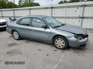 2007 Ford Taurus SE with VIN 1FAFP53U07A101535, listed as a Copart auction lot 56385185 with Not provided miles and Salvage title. Bid and sale history available at DreamBid. Image 4.