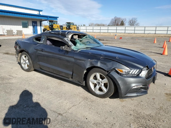 2017 Ford Mustang V6 with VIN 1FA6P8AM1H5230494, listed as a Copart auction lot 49242395 with 85,952 mi miles and Non Repairable. Bid and sale history available at carsss.com. Image 4.