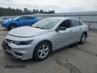 2016 Chevrolet Malibu LS z VIN 1G1ZB5ST0GF340805, wystawiony jako Copart lot #54380415 z przebiegiem 72 621 mil mil oraz Szkoda całkowita • Salvage title. Historia ofert i sprzedaży dostępna na DreamBid. Obrazek 1.