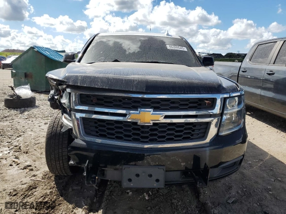 2018 Chevrolet Tahoe Commercial with VIN 1GNLCDEC6JR261247, listed as a Copart auction lot 46399545 with 0 mi miles and Salvage Title. Bid and sale history available at carsss.com. Image 5.