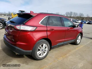 2015 Ford Edge SEL with VIN 2FMTK4J85FBB22603, listed as a Copart auction lot 50236095 with 118,624 mi miles and Salvage Title. Bid and sale history available at carsss.com. Image 3.