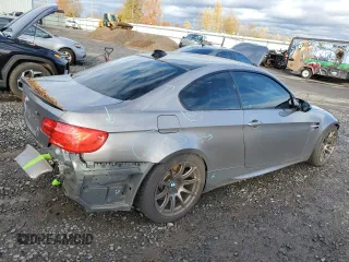 2011 BMW M3 with VIN WBSKG9C51BE646372, listed as a Copart auction lot 80860144 with 89,291 mi miles and Salvage Title. Bid and sale history available at carsss.com. Image 3.