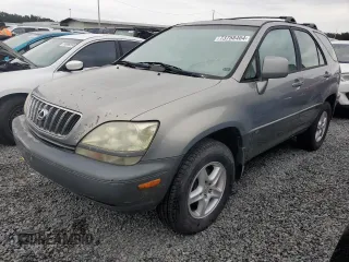 2001 Lexus RX 300 with VIN JTJGF10U610099654, listed as a Copart auction lot 73758464 with 0 mi miles and Salvage Title. Bid and sale history available at carsss.com. Image 1.