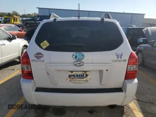 2008 Hyundai Tucson GLS with VIN KM8JM12B08U894675, listed as a Copart auction lot 73475994 with 72,260 mi miles and Clean Title. Bid and sale history available at carsss.com. Image 6.