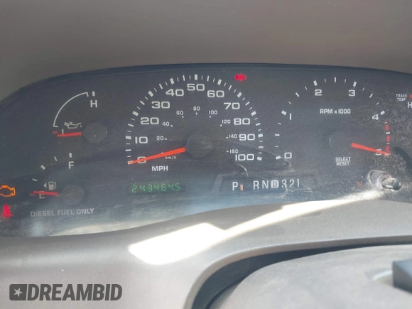 2004 Ford F-250 XL with VIN 1FTNW21P24EC90892, listed as a IAAI auction lot 42078057 with 243,464 mi miles and . Bid and sale history available at DreamBid. Image 7.