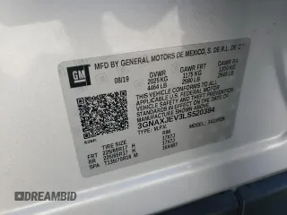 2020 Chevrolet Equinox LT с VIN 3GNAXJEV3LS520384, выставлен на аукционе Copart как лот 61053905 с пробегом 127 745 миль миль и Чистый • Clean title. История ставок и продаж доступна на DreamBid. Изображение 13.