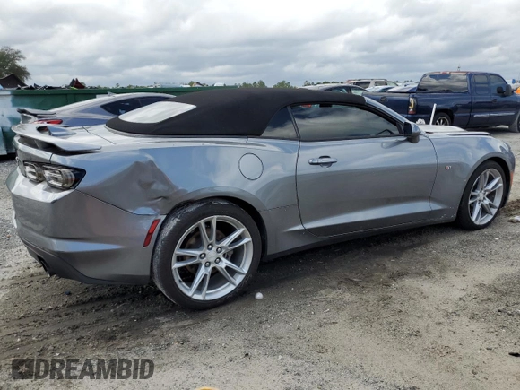 2020 Chevrolet Camaro 1LT with VIN 1G1FB3DX9L0122222, listed as a Copart auction lot 48534065 with 61,141 mi miles and Salvage Title. Bid and sale history available at carsss.com. Image 3.