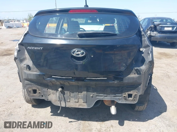 2016 Hyundai Accent SE with VIN KMHCT5AE9GU290670, listed as a IAAI auction lot 42083935 with 188,173 mi miles and . Bid and sale history available at carsss.com. Image 6.