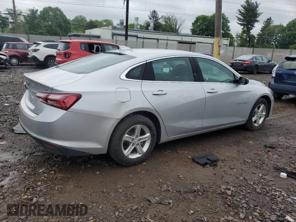 2022 Chevrolet Malibu LT with VIN 1G1ZD5ST8NF156817, listed as a Copart auction lot 55705925 with 41,845 mi miles and Non Repairable. Bid and sale history available at DreamBid. Image 3.