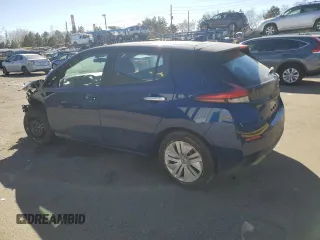 2025 Nissan LEAF S with VIN 1N4AZ1BV1SC565440, listed as a Copart auction lot 47496545 with 1,097 mi miles and Salvage Title. Bid and sale history available at carsss.com. Image 2.