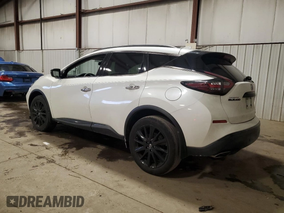 2022 Nissan Murano SV z VIN 5N1AZ2BS3NC108229, wystawiony jako Copart lot #88808655 z przebiegiem 34 671 mil mil oraz Szkoda całkowita • Salvage title. Historia ofert i sprzedaży dostępna na DreamBid. Obrazek 2.