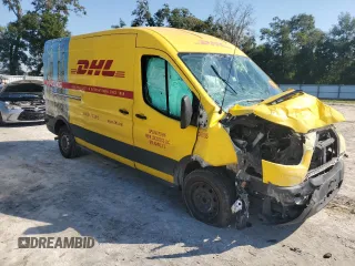 2020 Ford Transit Cargo with VIN 1FTBR1C85LKA13650, listed as a Copart auction lot 75016034 with 184,816 mi miles and Non Repairable. Bid and sale history available at DreamBid. Image 4.