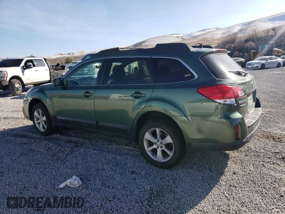 2014 Subaru Outback Premium with VIN 4S4BRBCC1E3222824, listed as a Copart auction lot 46553755 with 132,792 mi miles and Salvage Title. Bid and sale history available at DreamBid. Image 2.