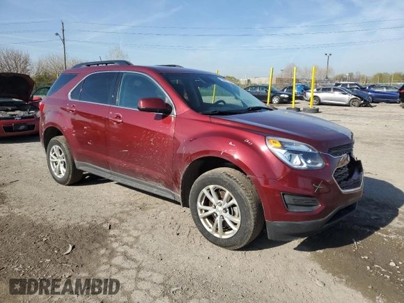 2017 Chevrolet Equinox LT with VIN 2GNALCEK7H1557535, listed as a Copart auction lot 53992335 with 114,206 mi miles and Salvage Title. Bid and sale history available at DreamBid. Image 4.