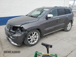 2014 Jeep Grand Cherokee Summit с VIN 1C4RJFJG4EC427075, выставлен на аукционе Copart как лот 49504095 с пробегом 147 342 миль миль и Списание • Salvage title. История ставок и продаж доступна на DreamBid. Изображение 1.