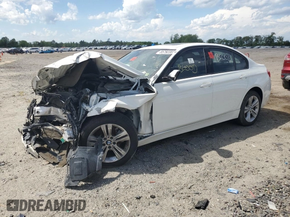 2016 BMW 3 Series 328i with VIN WBA8E9C53GK644183, listed as a Copart auction lot 55792355 with 99,351 mi miles and Clean Title. Bid and sale history available at DreamBid. Image 1.