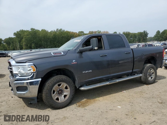 2020 Ram 2500 Tradesman with VIN 3C6UR5CL1LG146392, listed as a Copart auction lot 68798793 with 64,705 mi miles and Salvage Title. Bid and sale history available at carsss.com. Image 1.
