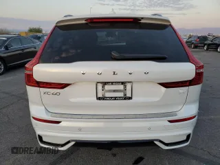 2024 Volvo XC60 Recharge Plug-In Hybrid Ultimate Dark Theme with VIN YV4H60DM1R1848858, listed as a Copart auction lot 74625824 with 5,374 mi miles and Salvage Title. Bid and sale history available at carsss.com. Image 6.