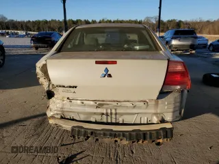 2007 Mitsubishi Galant ES with VIN 4A3AB36F37E049909, listed as a Copart auction lot 89339005 with 200,343 mi miles and Salvage Title. Bid and sale history available at carsss.com. Image 6.