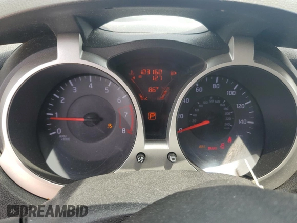 2012 Nissan Juke SL with VIN JN8AF5MR5CT106573, listed as a Copart auction lot 55035035 with 103,160 mi miles and Clean Title. Bid and sale history available at carsss.com. Image 9.