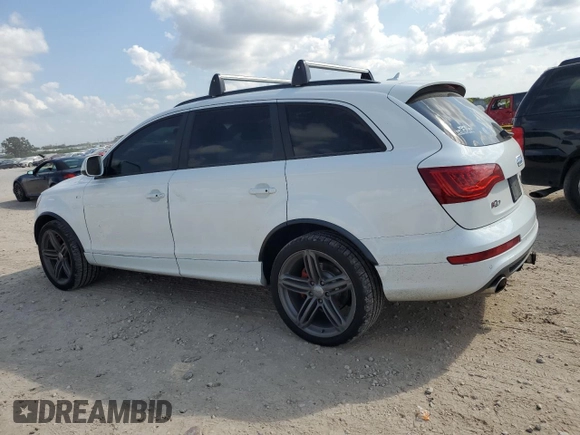 2015 Audi Q7 3.0L TDI Prestige with VIN WA1WMAFE3FD006331, listed as a Copart auction lot 78761804 with 162,798 mi miles and Salvage Title. Bid and sale history available at carsss.com. Image 2.