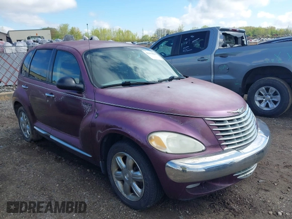2002 Chrysler PT Cruiser Touring with VIN 3C4FY58B12T338311, listed as a IAAI auction lot 42153806 with 93,008 mi miles and . Bid and sale history available at DreamBid. Image 1.