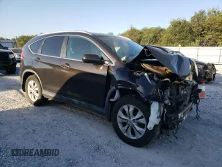 2014 Honda CR-V EX-L with VIN 2HKRM4H72EH646798, listed as a Copart auction lot 73548064 with 166,147 mi miles and Salvage Title. Bid and sale history available at carsss.com. Image 4.